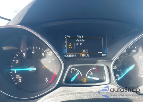 2018 Ford Escape Se из США, поврежденный, VIN 1FMCU9GD2JUA47499